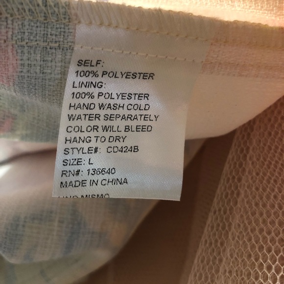 NWT Boutique Strapless Floral Retro Sleeveless Victorian Fit & Flare Dress - Picture 11 of 11